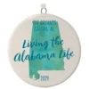 Hallmark Alabama Personalized State Ornament
