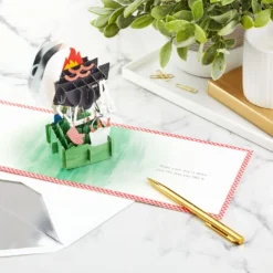 Hallmark Just For You BBQ Grill 3D Pop-Up Birthday Card -Hallmark Shop BBQ Grill 3D PopUp Birthday Card 1299LAD2898 08