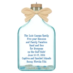 Hallmark A Day At The Beach Personalized Text Ornament