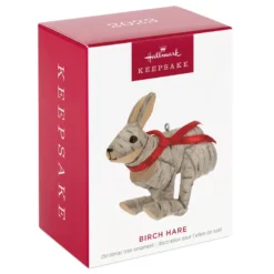 Hallmark Birch Hare Ornament -Hallmark Shop Birch Wood Rabbit Keepsake Ornament 1599QGO2969 04