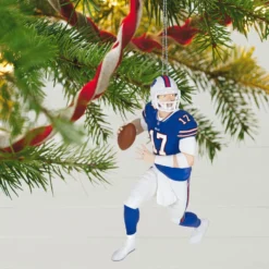 Hallmark Shop -Hallmark Shop Buffalo Bills Josh Allen Keepsake Ornament 2299QXR8247 02