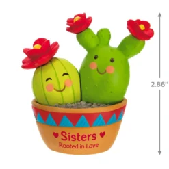 Hallmark Cactus Sisters Ornament -Hallmark Shop Cactus Sisters Rooted in Love Keepsake Ornament 1599QGO2569 03