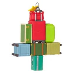 Hallmark Travel All The Way 2023 Ornament -Hallmark Shop Christmas Tree of Luggage Keepsake Ornament 1899QGO2907 06
