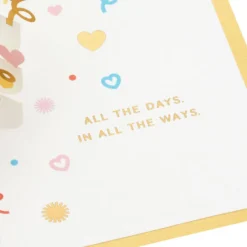 Hallmark Love You Always 3D Pop-Up Love Card 11 Hallmark Love You Always 3D Pop-Up Love Card -Hallmark Shop Colorful Hearts 3D PopUp Love Card 1299LAD2904 03