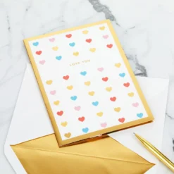Hallmark Love You Always 3D Pop-Up Love Card 14 Hallmark Love You Always 3D Pop-Up Love Card -Hallmark Shop Colorful Hearts 3D PopUp Love Card 1299LAD2904 06