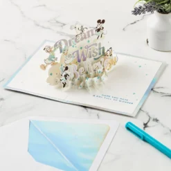 Hallmark Disney 100 Years Of Wonder Day Full Of Wonder 3D Pop-Up Card -Hallmark Shop Disney 100 Years Mickey Friends 3D PopUp Card 1499LAD9202 08