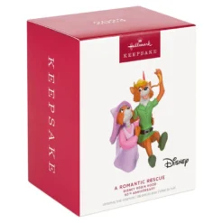 Hallmark Disney Robin Hood 50th Anniversary A Romantic Rescue Ornament -Hallmark Shop Disney Robin Hood Maid Marian Keepsake Ornament 2199QXD6589 04