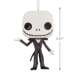 Disney Tim Burton's The Nightmare Before Christmas Jack Skellington Funko POP!® Hallmark Ornament -Hallmark Shop Disney Tim Burtons The Nightmare Before Christmas Jack Skellington Funko POP Christmas Ornament 3HCM1114 03
