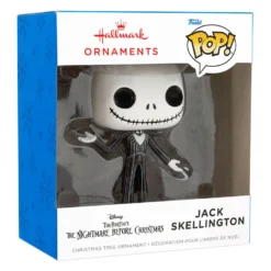 Disney Tim Burton's The Nightmare Before Christmas Jack Skellington Funko POP!® Hallmark Ornament -Hallmark Shop Disney Tim Burtons The Nightmare Before Christmas Jack Skellington Funko POP Christmas Ornament 3HCM1114 04