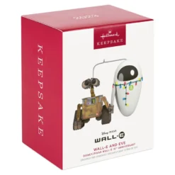 Hallmark Disney/Pixar Wall-E 15th Anniversary Wall-E And Eve Ornament 9 Hallmark Disney/Pixar Wall-E 15th Anniversary Wall-E And Eve Ornament -Hallmark Shop DisneyPixar WallE and Eve Keepsake Ornament 2199QXD6609 04