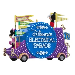 Hallmark Disney Mickey Mouse Disney's Electrical Parade Musical Ornament With Light -Hallmark Shop Disneys Electrical Parade Float Keepsake Ornament 2999QXD6729 06