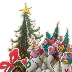 Hallmark Dr. Seuss™ How The Grinch Stole Christmas!™ Wreath 3D Pop-Up Christmas Card -Hallmark Shop Dr. Seuss Grinch 3D PopUp Christmas Card 1499IXC7132 04