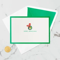 Hallmark Dr. Seuss™ How The Grinch Stole Christmas!™ Wreath 3D Pop-Up Christmas Card -Hallmark Shop Dr. Seuss Grinch 3D PopUp Christmas Card 1499IXC7132 06