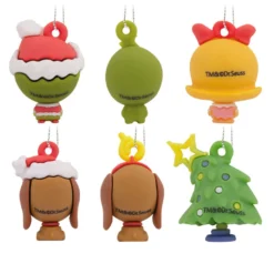 Mini Dr. Seuss's How The Grinch Stole Christmas!™ Shatterproof Hallmark Ornaments, Set Of 6 -Hallmark Shop Dr. Seuss How the Grinch Stole Christmas Miniature Christmas Ornaments Set of 6 3HCM912 06