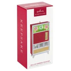 Hallmark Nellco Eggnog Machine Musical Ornament With Light -Hallmark Shop Eggnog Vending Machine Keepsake Ornament 2599QGO2649 04