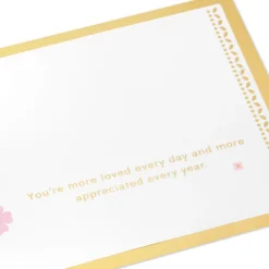 Hallmark Love And Appreciation Flower Bouquet 3D Pop-Up Love Card -Hallmark Shop Flower Bouquet 3D PopUp Love Card 1299LAD2838 03