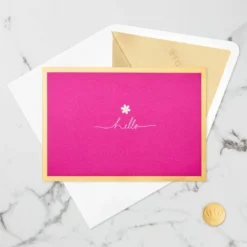 Hallmark Happy Thoughts Flower Bouquet 3D Pop-Up Thinking Of You Card -Hallmark Shop Flower Bouquet 3D PopUp Thinking of You Card 1299LAD9644 06