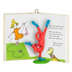 Hallmark Dr. Seuss's Fox In Socks™ Who Sews Whose Socks? Ornament