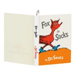 Hallmark Dr. Seuss's Fox In Socks™ Who Sews Whose Socks? Ornament -Hallmark Shop Fox in Socks Book Keepsake Ornament 1799QXI7319 06