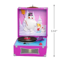 Hallmark Frosty The Snowman™ Look At Frosty Go Ornament With Light And Sound -Hallmark Shop Frosty the Snowman Record Player Keepsake Ornament 2499QXI6279 03