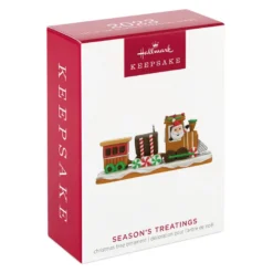 Hallmark Season’s Treatings Ornament -Hallmark Shop Gingerbread Train Keepsake Ornament 1699QXR8009 04