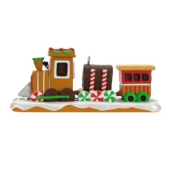 Hallmark Season’s Treatings Ornament -Hallmark Shop Gingerbread Train Keepsake Ornament 1699QXR8009 06