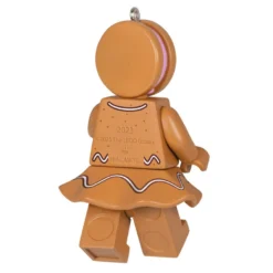 Hallmark Gingerbread Woman LEGO® Minifigure Ornament -Hallmark Shop Gingerbread Woman LEGO Minifig Keepsake Ornament 1699QXI7329 06
