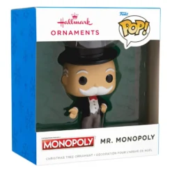 Hasbro® Mr. Monopoly Funko POP!® Hallmark Ornament -Hallmark Shop Hasbro Mr. Monopoly Funko POP Christmas Ornament 3HCM2311 04
