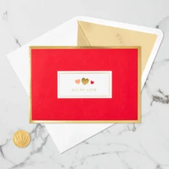 Hallmark All My Love Hearts 3D Pop-Up Love Card 11 Hallmark All My Love Hearts 3D Pop-Up Love Card -Hallmark Shop I Love You Hearts 3D PopUp Love Card 1299LAD2889 04