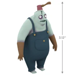 Hallmark Disney Tim Burton's The Nightmare Before Christmas Citizens Of Halloween Town Ornaments, Set Of 5 -Hallmark Shop Jack Zero Wolfman Behemoth Clown Keepsake Ornaments 7499QFO5307 03