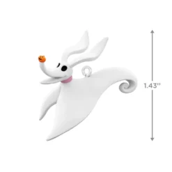 Hallmark Disney Tim Burton's The Nightmare Before Christmas Citizens Of Halloween Town Ornaments, Set Of 5 -Hallmark Shop Jack Zero Wolfman Behemoth Clown Keepsake Ornaments 7499QFO5307 06