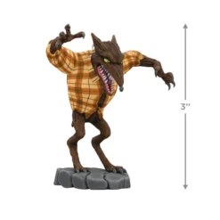 Hallmark Disney Tim Burton's The Nightmare Before Christmas Citizens Of Halloween Town Ornaments, Set Of 5 -Hallmark Shop Jack Zero Wolfman Behemoth Clown Keepsake Ornaments 7499QFO5307 07