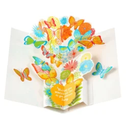 Hallmark Shop -Hallmark Shop Joyful Butterflies Pop Up Birthday Card 1299CBG1010 02