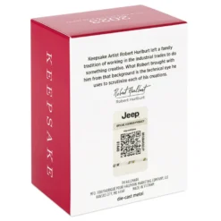 Hallmark The Car's The Star Jurassic Park 1992 Jeep Wrangler Metal Ornament -Hallmark Shop Jurassic Park Jeep Keepsake Ornament 2199QXR8149 05