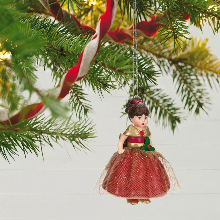 Hallmark Madame Alexander Golden Holiday Celebration Ornament 2 Hallmark Madame Alexander Golden Holiday Celebration Ornament - Image 2