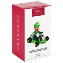 Hallmark Nintendo Mario Kart™ Luigi Ornament -Hallmark Shop Mario Kart Luigi Keepsake Ornament 1899QXI6337 04