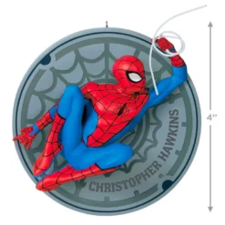 Hallmark Marvel The Amazing Spider-Man Personalized Ornament 6 Hallmark Marvel The Amazing Spider-Man Personalized Ornament -Hallmark Shop Marvel The Amazing SpiderMan Personalized Keepsake Ornament 2499QHE2115B1 03