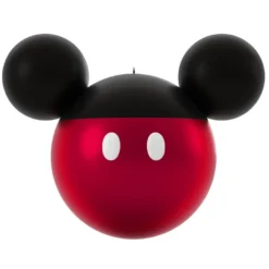 Hallmark Disney Mickey Mouse Ears Silhouette Personalized Photo Ornament -Hallmark Shop Mickey Mouse Ears Shape Personalized Photo Ornament 2499QHE1962B3 06