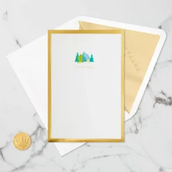 Hallmark Love Sharing Life's Adventure With You 3D Pop-Up Love Card -Hallmark Shop Mountains and Trees 3D PopUp Love Card 1299LAD2890 04