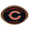 Hallmark NFL Football Chicago Bears Text Personalized Ornament