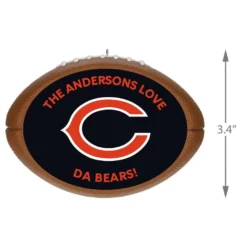 Hallmark NFL Football Chicago Bears Text Personalized Ornament -Hallmark Shop NFL Football Chicago Bears Text Personalized Ornament 2499QHE1985B6 03