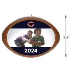 Hallmark NFL Football Chicago Bears Text And Photo Personalized Ornament -Hallmark Shop NFL Football Chicago Bears Text and Photo Personalized Ornament 2499QHE1985B12 03