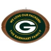 Hallmark NFL Football Green Bay Packers Text Personalized Ornament