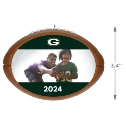 Hallmark NFL Football Green Bay Packers Text And Photo Personalized Ornament -Hallmark Shop NFL Football Green Bay Packers Text and Photo Personalized Ornament 2499QHE1985B10 03
