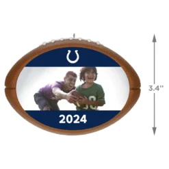 Hallmark NFL Football Indianapolis Colts Text And Photo Personalized Ornament -Hallmark Shop NFL Football Indianapolis Colts Text and Photo Personalized Ornament 2499QHE1985B17 03