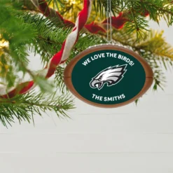 Hallmark Shop -Hallmark Shop NFL Football Philadelphia Eagles Text Personalized Ornament 2499QHE1985B4 02