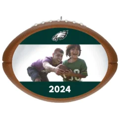 Hallmark NFL Football Philadelphia Eagles Text And Photo Personalized Ornament