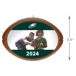 Hallmark NFL Football Philadelphia Eagles Text And Photo Personalized Ornament -Hallmark Shop NFL Football Philadelphia Eagles Text and Photo Personalized Ornament 2499QHE1985B16 03