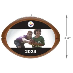 Hallmark NFL Football Pittsburgh Steelers Text And Photo Personalized Ornament -Hallmark Shop NFL Football Pittsburgh Steelers Text and Photo Personalized Ornament 2499QHE1985B11 03