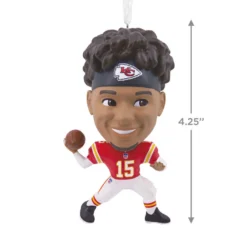 NFL Kansas City Chiefs Patrick Mahomes II Bouncing Buddy Hallmark Ornament 7 NFL Kansas City Chiefs Patrick Mahomes II Bouncing Buddy Hallmark Ornament -Hallmark Shop NFL Kansas City Chiefs Patrick Mahomes II Bouncing Buddy Christmas Ornament 1OSL1562 03